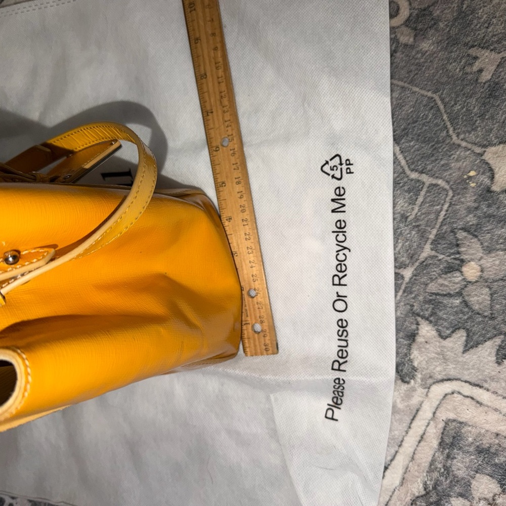 Fendi 2Jours Yellow Handbag from 2014 Karl Lagerfeld Collection - Picture 12 of 16